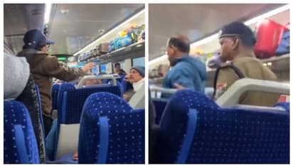 ബാഗ് വയ്ക്കുന്നതിനെ ചൊല്ലി വന്ദേഭാരതില് 'അമ്മാവന്മാരുടെ' വാക്കേറ്റം; വീഡിയോ വൈറല് !