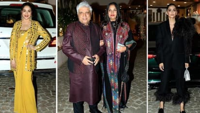 Anil Kapoor hosts birthday party for Javed Akhtar: Sonam Kapoor, Madhuri Dixit and others arrive in style