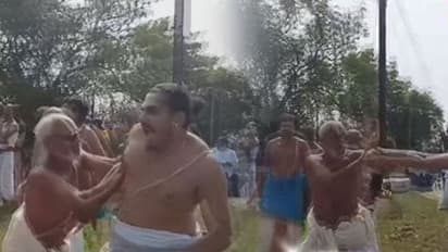 காஞ்சிபுரம் வரதராஜ பெருமாள் கோயிலில் வடகலை - தென்கலை பிரிவினர் இடையே மீண்டும் மோதல்! காரணம் என்ன..?