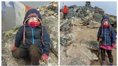 ചരിത്രം രചിച്ച് സാറ; ഏവറസ്റ്റ് ബേസ് ക്യാമ്പിലെത്തി നാല് വയസുകാരി !