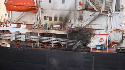 Indian Navy swiftly responds to SOS call from US-owned ship facing drone attack in Gulf of Aden