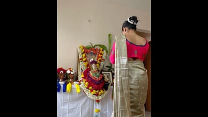 ಬಾಡಿಗೆ ಮನೆಯಿಂದ ಸ್ವಂತ ಮನೆಗೆ; ಗೃಹಪ್ರವೇಶದ ಸಂಭ್ರಮದಲ್ಲಿ ಕಿರಿಕ್ ಬೆಡಗಿ ಸಂಯುಕ್ತಾ ಹೆಗ್ಡೆ!