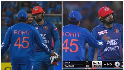 സഞ്ജുവിന്റെ ത്രോ തട്ടിയിട്ട് ഓടി! മുഹമ്മദ് നബിയോട് കയര്ത്ത് രോഹിത് ശര്മ; ചൂടുപിടിപ്പിച്ച് കോലി