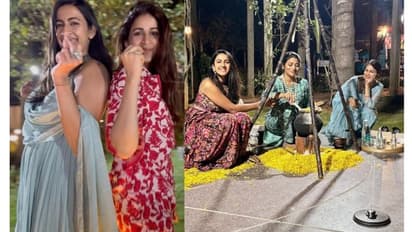 ఆడపడుచులతో కొణిదెల వారి కొత్త కోడలు లావణ్య త్రిపాఠి సంక్రాంతి సెలెబ్రేషన్స్.. నిహారికతో క్రేజీ డ్యాన్స్ 