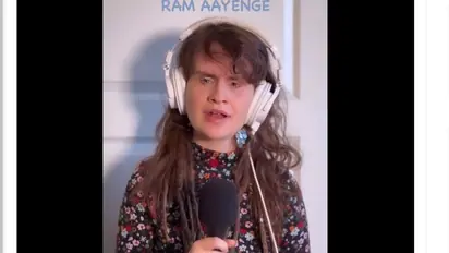 Ram mandir: German singer Cassandra Mae Spittmann soulfully sings Ram Aayenge (Watch)