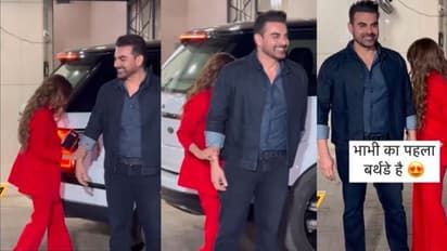 ಅರ್ಬಾಜ್ ಪತ್ನಿಗೆ ಅತ್ತಿಗೆ ಅತ್ತಿಗೆ ಅಂತ ಕರೆದ ಪಪಾರಾಜಿಗಳು: ನಾಚಿ ಗಂಡನ ಹಿಂದೆ ಅಡಗಿದ ಶುರಾ ಖಾನ್