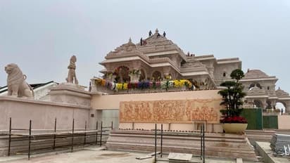 అయోధ్య ఎక్స్ క్లూజివ్ ఫొటోలు : ప్రాణప్రతిష్టకు ముస్తాబైన రామాలయం.. విశేషాలివే... 