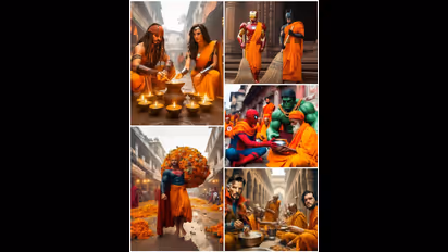 அயோத்தி ராமர் கோயிலை சுத்தம் செய்யும் Iron Man, Bat Man.. உணவு சமைக்கும் Thanos.. வைரல் AI போட்டோஸ்.. 