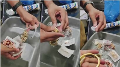 ദോഹയിൽ നിന്നും കുടുംബമായെത്തി; സ്വർണ കള്ളക്കടത്ത് നടത്തിയ ദമ്പതികൾ പിടിയിൽ, സ്വര്ണ്ണം ഒളിപ്പിച്ചത് കുപ്പിവളകൾ