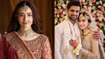 Shoaib Malik's wife Sana Javed teased with Sania Mirza's name during a PSL 2024 match (WATCH)