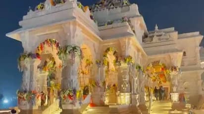 பிரம்மாண்டத்தின் உச்சம்.. வரலாற்று சிறப்புமிக்க அயோத்தி ராமர் கோயிலின் மெய் சிலிர்க்க வைக்கும் வீடியோ இதோ..