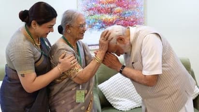 Photos: Khushbu Sundar's mother-in-law meets PM Narendra Modi; fulfils her dream 