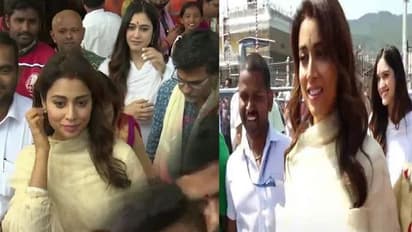 శ్రీవారి సేవలో శ్రియా.. తిరుమల లో సందడి చేసిన టాలీవుడ్ హీరోయిన్