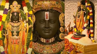 ಅಯೋಧ್ಯೆಯಲ್ಲಿ ನೆಲೆನಿಂತ ಶ್ರೀರಾಮ, ಭವ್ಯ ಮೂರ್ತಿಯಲ್ಲಿ ನೆಲೆಯಾಯ್ತು ಬಾಲರಾಮನ ನಗು!