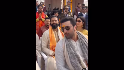 ಅಯೋಧ್ಯೆ ಪ್ರಾಣ ಪ್ರತಿಷ್ಠಾಪನೆ: ಐತಿಹಾಸಿಕ ಕ್ಷಣಕ್ಕೆ ಸಾಕ್ಷಿಯಾದ ಬಾಲಿವುಡ್ ತಾರೆಯರು