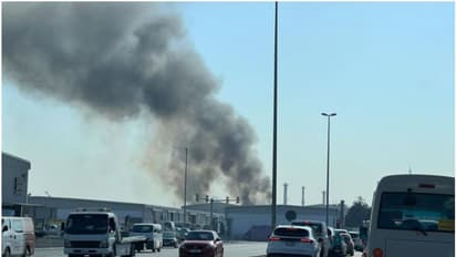 ദുബൈയില്‍ വെയര്‍ഹൗസില്‍ വൻ തീപിടിത്തം 