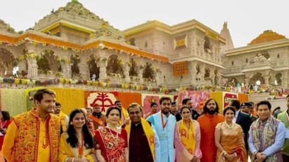 എത്തിയത് കുടുംബസമേതം, ഞെട്ടിച്ച് സംഭാവന തുക; അംബാനി പ്രഖ്യാപിച്ചത് രണ്ടര കോടി