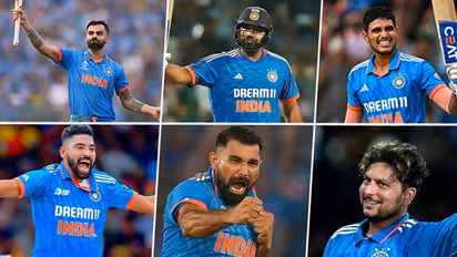 6 Indian players feature in ICC ODI Team of the Year 2023; Rohit Sharma named as captain of the side