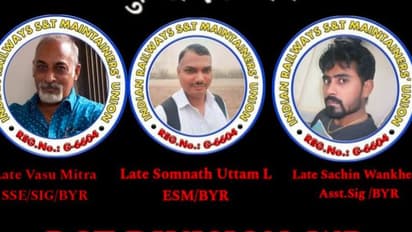 ಸಿಗ್ನಲ್ ಸರಿಪಡಿಸುತ್ತಿದ್ದವರ ಮೇಲೆಯೇ ಹರಿದ ರೈಲು: ಮೂವರು ರೈಲ್ವೆ ಉದ್ಯೋಗಿಗಳು ಸಾವು