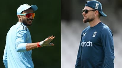 ബ്രണ്ടന്‍ മക്കല്ലത്തെ മുന്നിലിരുത്തി ആ രഹസ്യം പുറത്തു പറയാന്‍ പറ്റില്ല, തുറന്നു പറഞ്ഞ് അക്സര്‍ പട്ടേല്‍