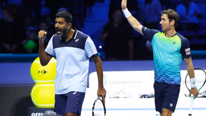 French Open 2024: Second seeds Rohan Bopanna and Matthew Ebden survive early scare at the Roland Garros