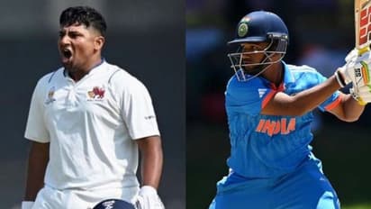 ഒരു വീട്ടിലേക്ക് ഒരു ദിവസം രണ്ട് സെഞ്ചുറി! സര്ഫറാസിന്റെ ശതകത്തിന് പിന്നാലെ അനിയന് അണ്ടര് 19യിലും സെഞ്ചുറി