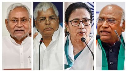 നിതീഷിനെ അനുനയിപ്പിക്കാൻ ലാലു പ്രസാദ്, മമതയെ തിരിച്ചു വിളിക്കാൻ ഖാർ​ഗെയും; ചർച്ച 