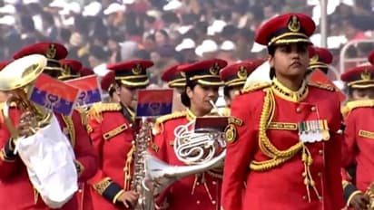 Republic Day 2024 Parade: BSF Mahila Brass Band and women contingent showcase 'Nari Shakti' (WATCH)