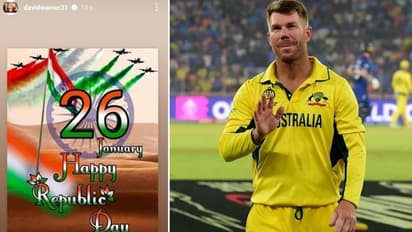 Australian star batter David Warner extends Republic Day greetings to all in India