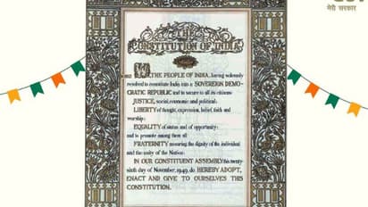 Constitution: సెక్యులర్, సోషలిస్ట్ పదాలు లేని ‘ఒరిజినల్’ రాజ్యాంగ పీఠికను షేర్ చేసిన కేంద్ర ప్రభుత్వం