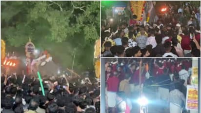 തെച്ചിക്കോട്ടുകാവ് രാമചന്ദ്രനരികെ ആനയെ നിർത്തുന്നതിൽ തർക്കം; ഉത്സവപ്പറമ്പിൽ സംഘർഷം, ആനകളെ മാറ്റി പാപ്പാൻമാർ