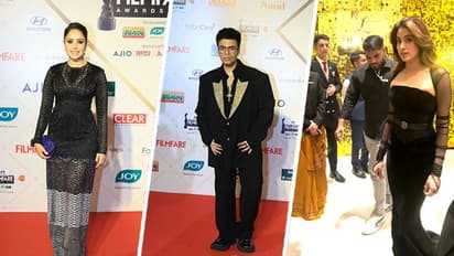 69th Filmfare Awards curtain raiser: Janhvi Kapoor, Karan Johar and others attend red carpet event in style