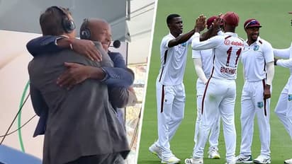 Viral Video: Adam Gilchrist hugs an emotional Brian Lara after historic West Indies win over Australia (WATCH)