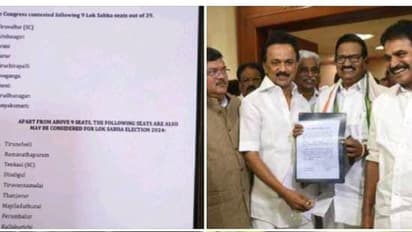 DMK vs Congress : தமிழகத்தில் காங்கிரஸ் குறிவைத்த 21 தொகுதிகள்... எந்த எந்த தொகுதி தெரியுமா.? வெளியான பட்டியல்