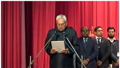 ಬಿಹಾರದಲ್ಲಿ ಬಿಜೆಪಿ ಮೈತ್ರಿ ಸರ್ಕಾರ ರಚನೆ, 9ನೇ ಬಾರಿಗೆ ಸಿಎಂ ಆಗಿ ನಿತೀಶ್ ಕುಮಾರ್ ಪ್ರಮಾಣವಚನ!