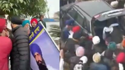 Retired Colonel attacked for removing militant Bhindranwale's portrait from Tarn Taran Gurdwara (WATCH)