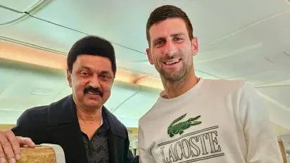 'Find the joker here': Tamil Nadu CM Stalin trolled after sharing photograph with Djokovic; sparks meme fest