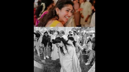 ತಂಗಿ ನಿಶ್ಚಿತಾರ್ಥದಲ್ಲಿ ಕುಣಿದು ಕುಪ್ಪಳಿಸಿದ ಸಾಯಿ ಪಲ್ಲವಿ; ಏನ್ ಎನರ್ಜಿ ಗುರು! 