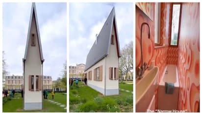 സന്ദർശക ഹൃദയം കീഴടക്കി ഫ്രാൻസിലെ 'നാരോ ഹൗസ്'; പക്ഷേ ആ സൃഷ്ടിക്ക് പിന്നില് ഒരുദ്ദേശമുണ്ട് !
