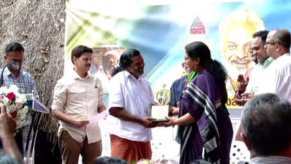 ഏഴാമത് ടിഎൻജി പുരസ്കാരം പൈതൃക നെൽവിത്ത് സംരക്ഷകൻ ചെറുവയൽ രാമന് സമ്മാനിച്ചു