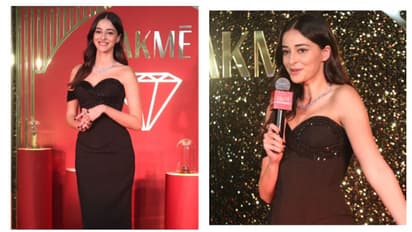 Ananya Panday looks ravishing in gorgeous black gown; Check out her pictures