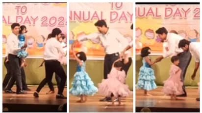 മക്കളോടൊപ്പം നൃത്തം ചെയ്യുന്ന അച്ഛന്മാര്‍; പെണ്‍കുട്ടികള്‍ അവരുടെ 'സൂപ്പര്‍മാനൊപ്പ'മെന്ന് സോഷ്യല്‍ മീഡിയ !