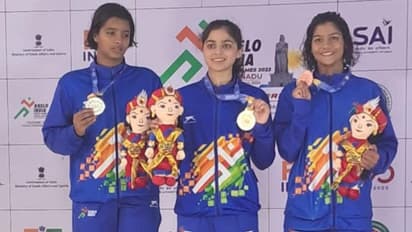 கேலோ இந்தியா நீச்சல் போட்டியில் தனது தேசிய சாதனையை தானே முறியடித்து தங்கம் வென்ற பாலக் ஜோஷி!