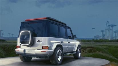 മെഴ്‌സിഡസ്-ബെൻസ് ഇക്യുജി കൺസെപ്റ്റ് ഇന്ത്യയിൽ