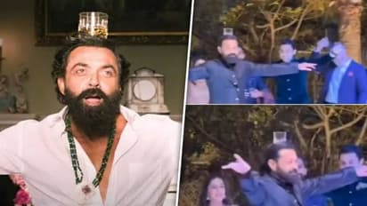 Video: Bobby Deol dances to 'Jamal Kudu' at niece Nikita Chaudhary’s sangeet ceremony-WATCH