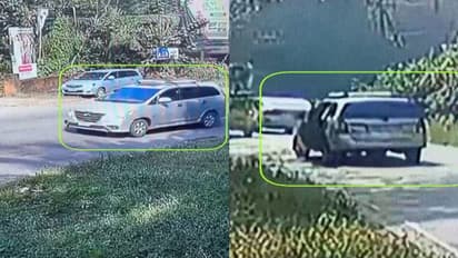 സിനിമ സ്റ്റൈൽ കവർച്ച!യാത്രക്കാരെ ബലമായി വലിച്ചിറക്കി കാറുമായി കടന്നു, ലക്ഷങ്ങൾ തട്ടിയെടുത്തു,ദൃശ്യങ്ങൾ പുറത്ത്