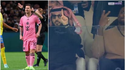 അല്‍ നസ്‌റിനെതിരെ മെസി ഇറങ്ങിയപ്പോള്‍ പ്രത്യേക രീതിയിലൊരു ആക്ഷന്‍! ബഹുമാനിക്കാന്‍ അറിയില്ലേയെന്ന് ആരാധകര്‍