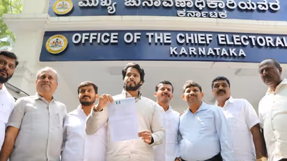 JDS delegation files complaint against Magadi MLA Balakrishna for electoral intimidation