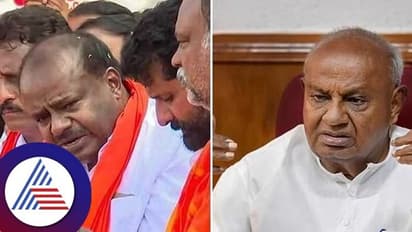 ದೇವೇಗೌಡ, ಕುಮಾರಸ್ವಾಮಿ ನೇತೃತ್ವದಲ್ಲಿ ಜೆಡಿಎಸ್‌ ಸಭೆ: ಸುದೀರ್ಘ ಚರ್ಚೆ