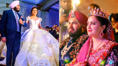 വേദി ബുർജ് ഖലീഫ, 22 കാരറ്റ് സ്വർണ്ണ കിരീടം അണിഞ്ഞ വധു; അത്യാഢംബര വിവാഹത്തിന്റെ ചെലവ് ഞെട്ടിക്കുന്നത്